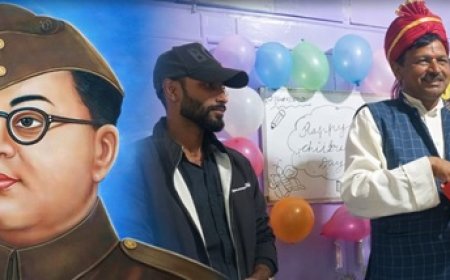 अल्मोड़ा: नेताजी सुभाष चन्द्र बोस की जयंती धूमधाम से मनाई गई - पराक्रम दिवस का उत्सव