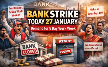 बैंकों की राष्ट्रव्यापी हड़ताल कल, 8 लाख से अधिक बैंककर्मी रहेंगे कार्य विरत