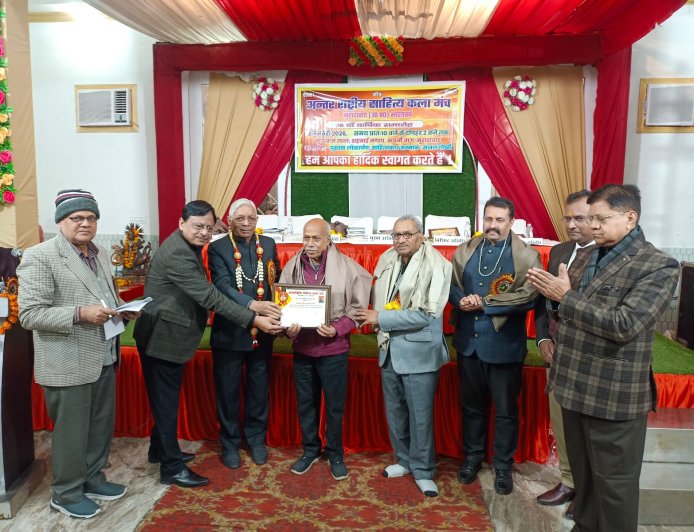 मुरादाबाद में 21 प्रमुख साहित्यकारों का सम्मान, डॉ. महेश 'मधुकर' एवं सुरेश ठाकुर को विशेष पुरस्कार