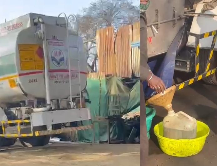 कबाड़ के कारोबार में डीजल चोरी का खुलासा: धरसीवा पुलिस ने जब्त किया एक लाख से ज्यादा का अवैध डीजल