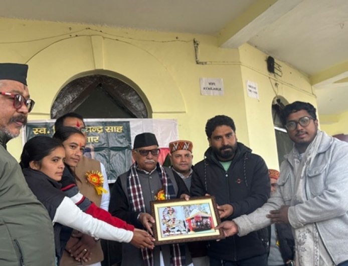 अल्मोड़ा में गरजे यूकेडी अध्यक्ष सुरेंद्र कुकरेती, भू-कानून पर उठाई आवाज़