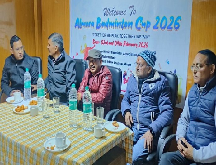 अल्मोड़ा बैडमिंटन कप 2026: नैनीताल बैंक के sponsorship में खेल और उत्साह का मिलन