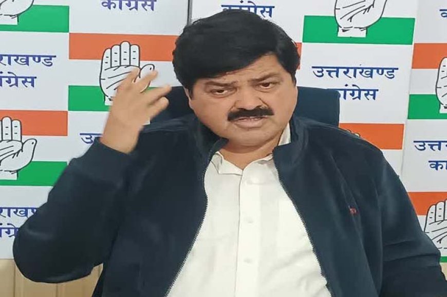 गणेश गोदियाल का बीजेपी सरकार पर हमला, सीएम धामी से पूछे तीखे सवाल