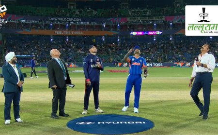 IND vs NAM, T20 World Cup 2026: नामीबिया ने भारत के खिलाफ जीता टॉस, पहले गेंदबाजी का किया फैसला, जानिए पिच रिपोर्ट, हेड-टू-हेड रिकॉर्ड और प्लेइंग 11 समेत मैच से जुड़ी सभी जरूरी अपडेट्स