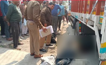 दर्दनाक हादसा: तेज रफ्तार ट्रक ने 70 वर्षीय बुजुर्ग को कुचला, मौके पर मौत