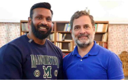 उत्तराखंड: कोटद्वार के मोहम्मद दीपक की राहुल गांधी से मुलाकात, लगाया गले