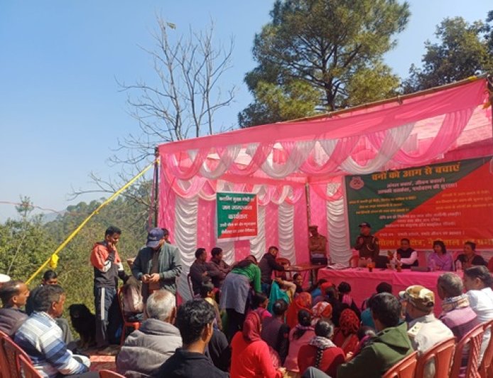 ग्रामीणों का सामूहिक प्रयास: वनाग्नि रोकने के लिए नई गाइडलाइन जारी