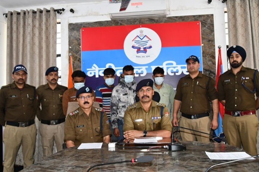 गौला नदी किनारे चलता था ‘बैटरी गेम’! 6 ट्रक बैटरियां बरामद