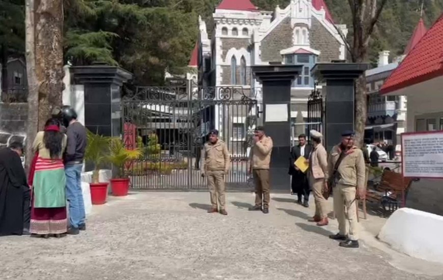 उत्तराखंड उच्च न्यायालय पर खतरे की चेतावनी, जांच शुरू