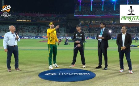 SA vs NZ T20 World Cup 2026 1st Semi Final: न्यूजीलैंड ने साउथ अफ्रीका के खिलाफ जीता टॉस, पहले गेंदबाजी का किया फैसला, जानिए पिच रिपोर्ट, दोनों टीमों के हेड टू हेड आंकड़े और प्लेइंग 11 समेत मैच से जुड़ी सभी जरूरी अपडेट्स