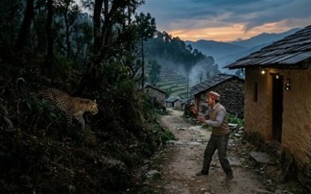 Almora : पप्पू राम पर झपटा गुलदार, शोर मचाने पर बाल-बाल बची जान