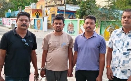 सेंट्रल जेल से फरार आरोपी UP में गिरफ्तार, NDPS मामले में 15 साल की सुनाई गई थी सजा