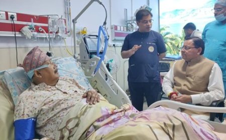 उत्तराखंड कैबिनेट मंत्री सतपाल महाराज एम्स ऋषिकेश में भर्ती