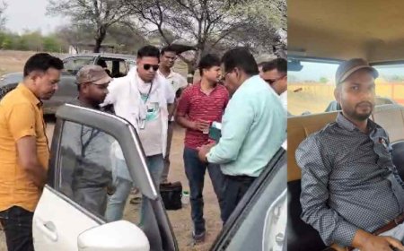 नगर पंचायत के लेखापाल को 8 हजार की रिश्वत लेते रंगे हाथों गिरफ्तार