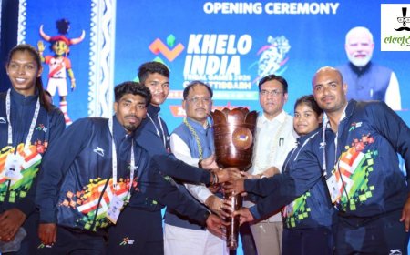 खेलो इंडिया ट्राइबल गेम्स 2026 का शुभारंभ : केंद्रीय युवा मामले डॉ. मनसुख मांडविया हुए शामिल, CM साय ने कहा- खेल प्रतिभाओं को नया आसमान देने सरकार प्रतिबद्ध