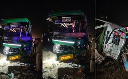 छिंदवाड़ा : लहसुन से भरे ट्रक और बस की टक्कर, 10 की मौत, 30 से अधिक घायल