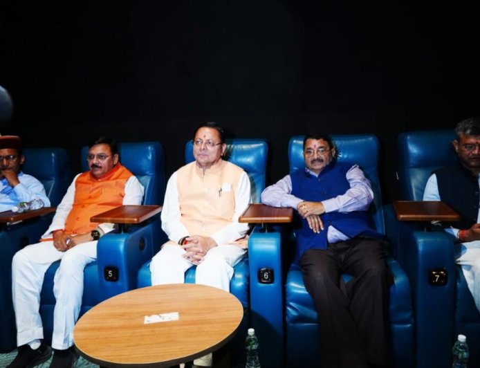 मुख्यमंत्री पुष्कर सिंह धामी ने ‘द केरल स्टोरी 2’ देखा, जागरूकता का सुरक्षा साधन बताई