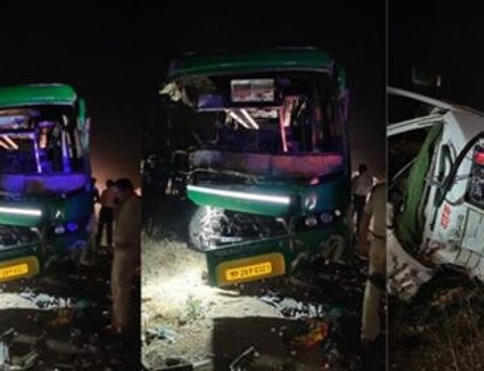 छिंदवाड़ा में भीषण सड़क हादसा: लहसुन से भरे ट्रक और यात्री बस की टक्कर, 10 की मौत, 30 घायल
