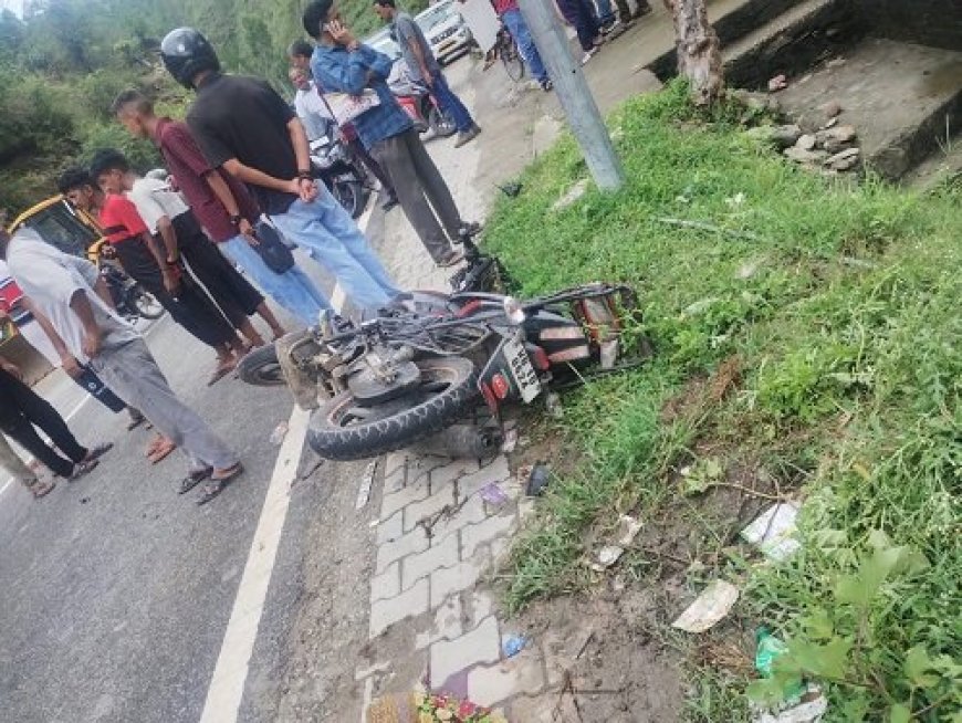 स्कॉर्पियो की टक्कर से बाइक सवार की मौत, परिवार में कोहराम