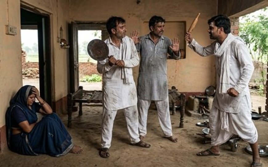 मां के अंतिम संस्कार के खर्चे पर भिड़े तीन भाई, तवे—बेलन बने हथियार