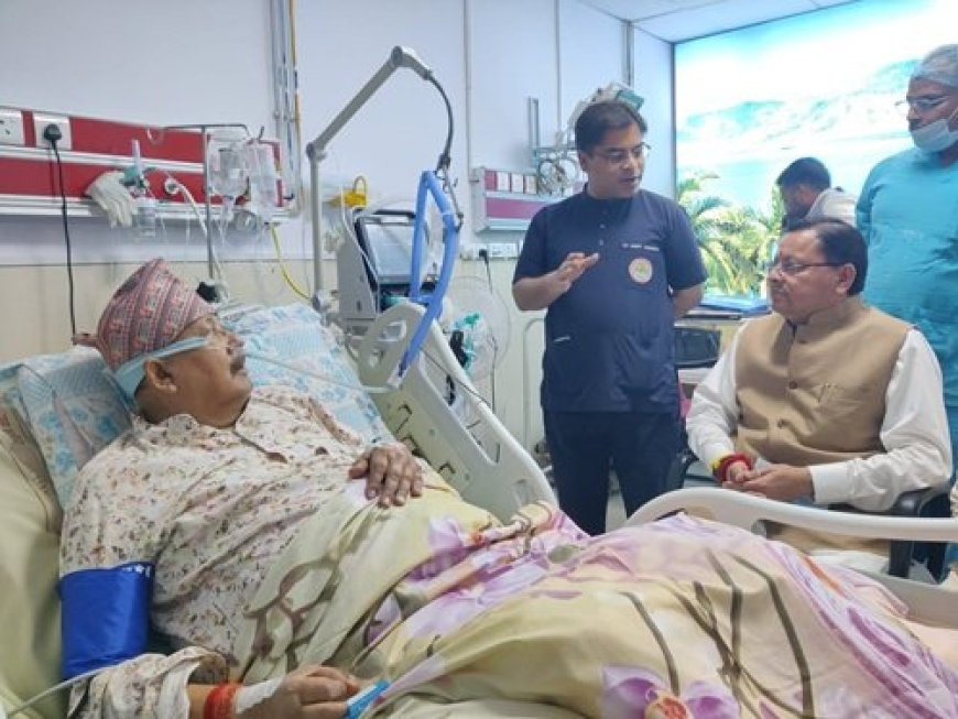 उत्तराखंड कैबिनेट मंत्री सतपाल महाराज एम्स ऋषिकेश में भर्ती