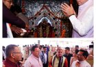 CM धामी ने PM मोदी के दौरे से पहले किया ग्राउंड निरीक्षण, डाट काली मंदिर में की पूजा