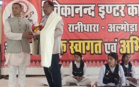 अल्मोड़ा: आलम सिंह उनियाल ने नए प्रधानाचार्य के रूप में कार्यभार संभाला