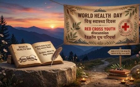 विश्व स्वास्थ्य दिवस: अल्मोड़ा में रेडक्रॉस की ‘स्वास्थ्य परिचर्चा’