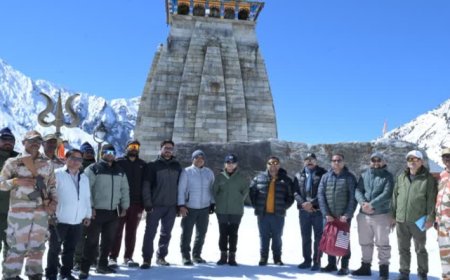 केदारनाथ यात्रा की तैयारियां जोरों पर, DM और SP ने धाम का लिया जायजा