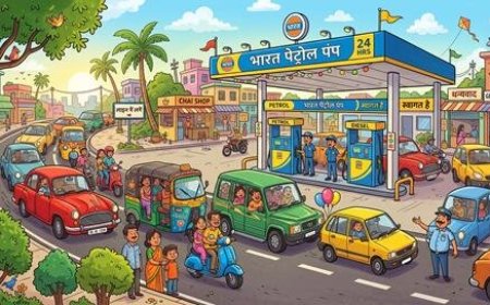 अल्मोड़ा में ईंधन संकट: चार पेट्रोल पंप सूखे, वाहनों का जाम