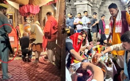जागेश्वर धाम में गर्भगृह में हथियार के साथ प्रवेश पर विवाद, ASI ने जारी की जांच