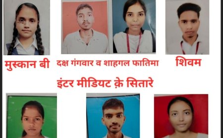 मुस्कान बी बनीं मीरगंज की टॉपर, हाईस्कूल में प्राप्त किए 91.16% अंक