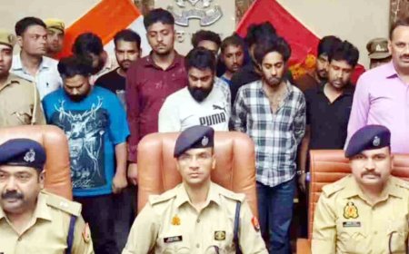 मेरठ के तहखाने में छिपी अवैध असलहा फैक्ट्री का भंडाफोड़, 11 गिरफ्तार