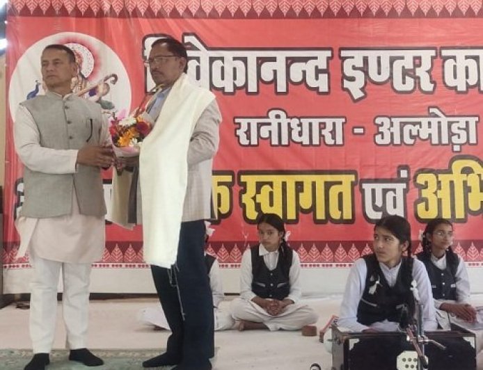 अल्मोड़ा: आलम सिंह उनियाल ने नए प्रधानाचार्य के रूप में कार्यभार संभाला