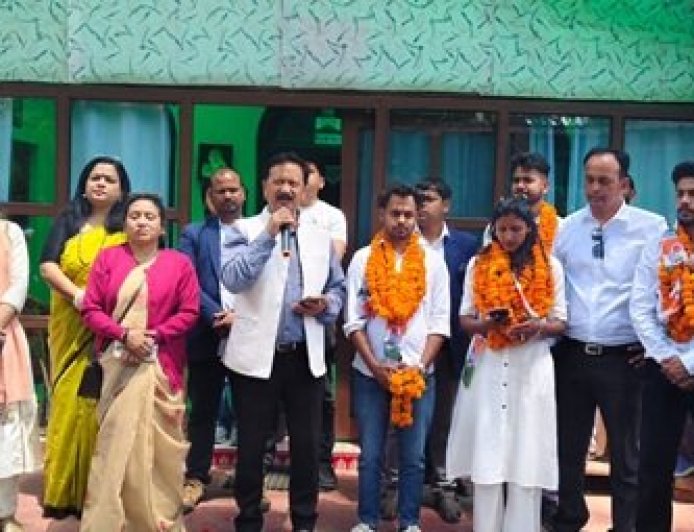 रानीखेत में युवा कांग्रेस की भव्य रैली: उत्साह का महासंग्राम