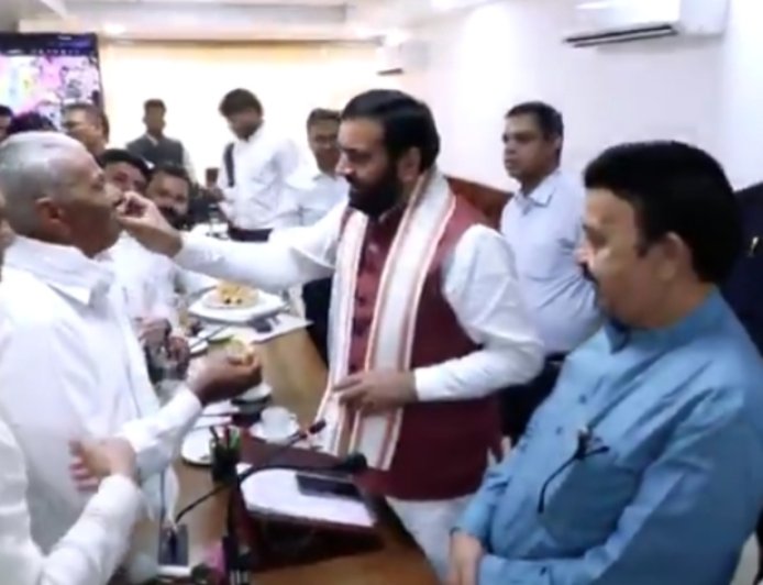 नारायणगढ़ में नया IMT: किसानों ने 450 एकड़ जमीन देकर CM सैनी को दी मिठाई