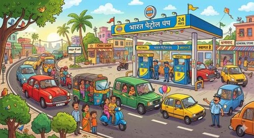 अल्मोड़ा में ईंधन संकट: चार पेट्रोल पंप सूखे, वाहनों का जाम