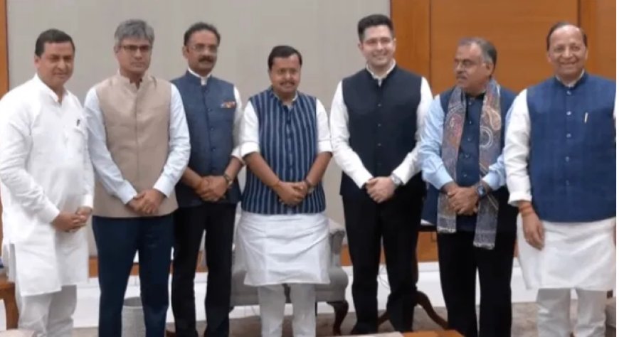 राघव चड्ढा सहित बागी सांसदों का भाजपा में शामिल होना, नए राजनीतिक समीकरण का संकेत