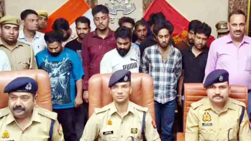 मेरठ के तहखाने में छिपी अवैध असलहा फैक्ट्री का भंडाफोड़, 11 गिरफ्तार