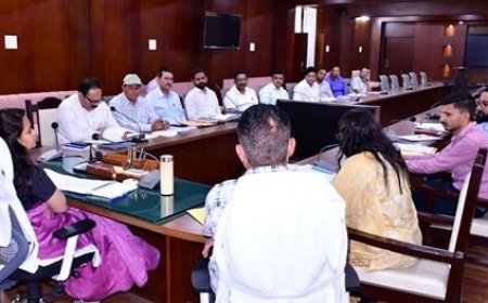 NH-309A की सुदृढ़ीकरण: DM द्वारा समीक्षा बैठक में गुणवत्ता और समय का दिया गया जोर