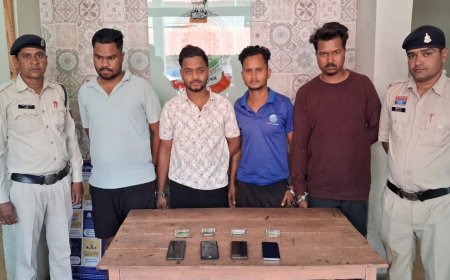 IPL में ऑनलाइन सट्टे का बड़ा खुलासा: ‘सायलेंट 777’ ऐप से चार आरोपियों की गिरफ्तारी