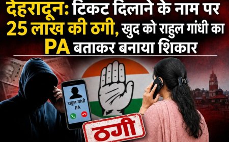 देहरादून में कांग्रेस टिकट दिलाने के नाम पर 25 लाख की धोखाधड़ी, आरोपी ने खुद को राहुल गांधी का PA बताया