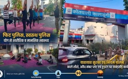 हुड़दंगियों पर ताबड़तोड़ कार्रवाई: 'स्वस्थ पुलिस' अभियान की शुरुआत