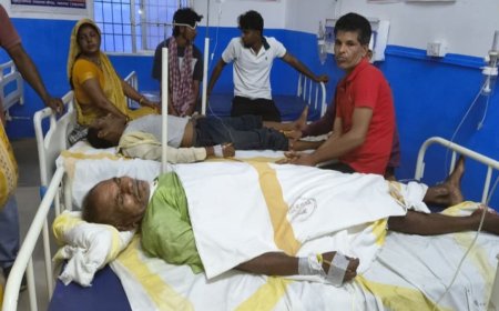 सहरसा में आकाशीय बिजली का कहर: एक किसान की मौत और 4 लोग झुलसे