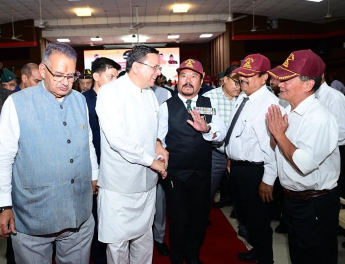 मुख्यमंत्री धामी ने ऑपरेशन सिंदूर समारोह में दिखाया वीरता और सम्मान का जज़्बा