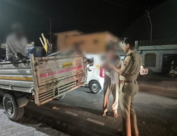 बेलगाम चालकों पर पुलिस की कड़ी कार्रवाई: SSP डॉ. मंजूनाथ का 'ऑपरेशन लगाम'