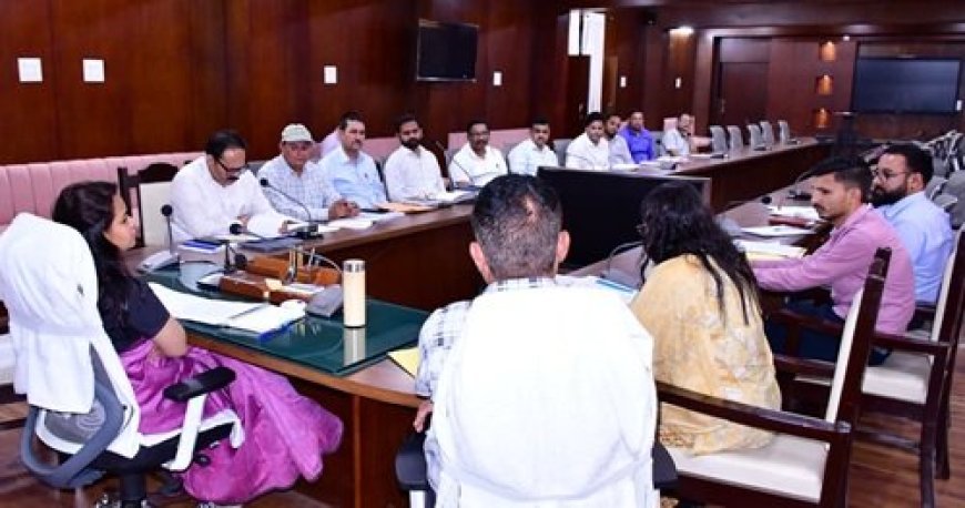 NH-309A की सुदृढ़ीकरण: DM द्वारा समीक्षा बैठक में गुणवत्ता और समय का दिया गया जोर
