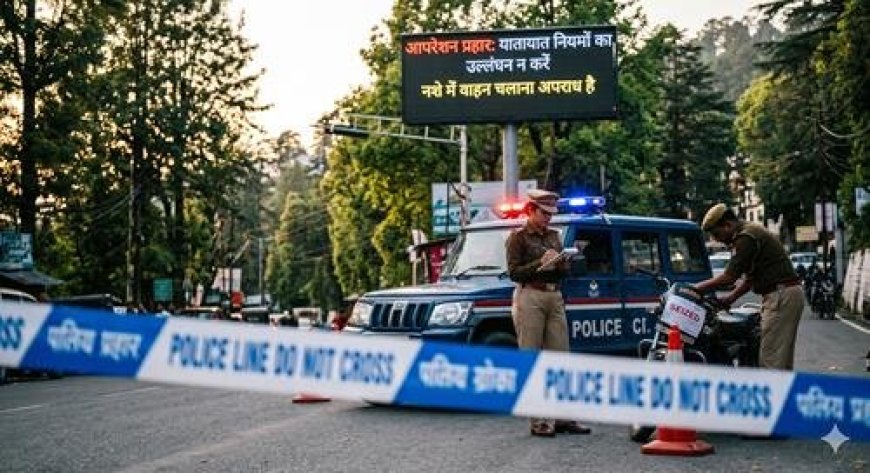 बागेश्वर में नशे में धुत चालक के खिलाफ सख्त कार्रवाई, 52 चालान और वाहन सीज