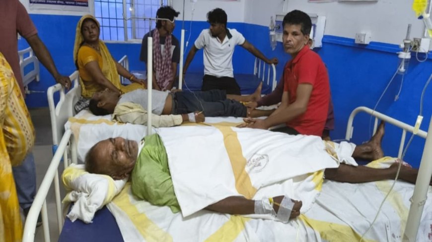 सहरसा में आकाशीय बिजली का कहर: एक किसान की मौत और 4 लोग झुलसे