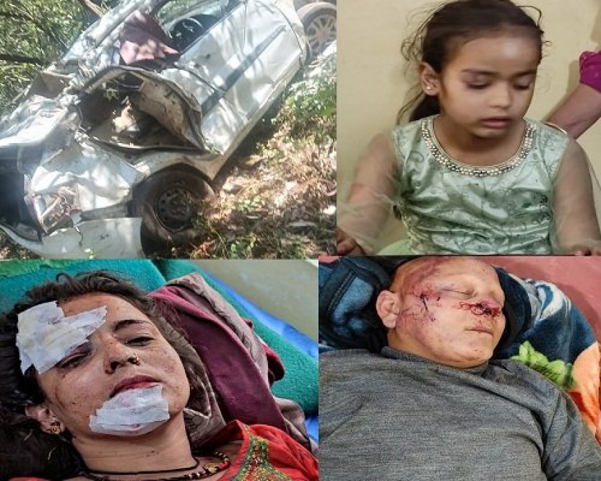 बागेश्वर में कार खाई में गिरी, चालक समेत तीन लोग हुए घायल